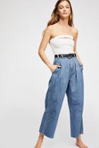 Denim River Winds Pant By We The Free At Free People